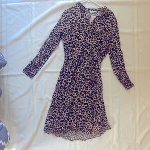 Cheetah print long sleeve dress * New tags still on